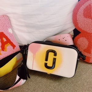 Marc Jacobs Graffiti Purse SnapShot Bag